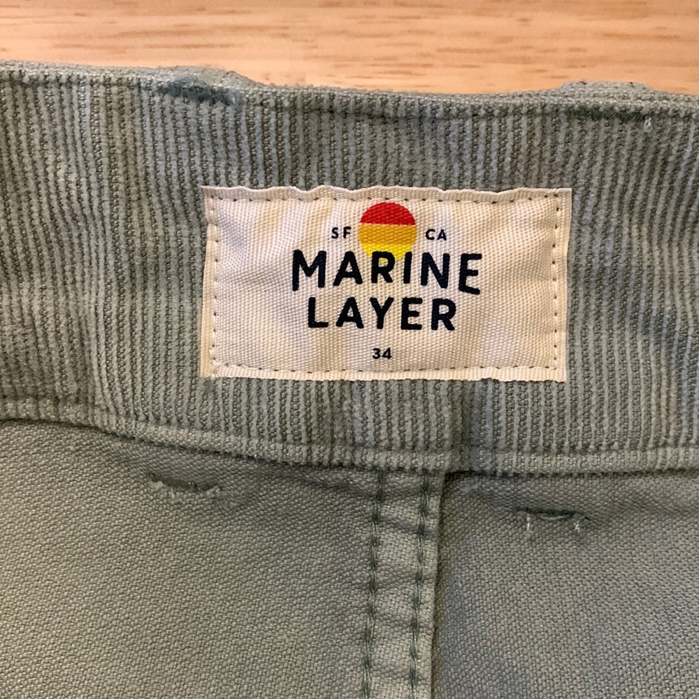Men’s Marine Layer Cord Short 34x6”